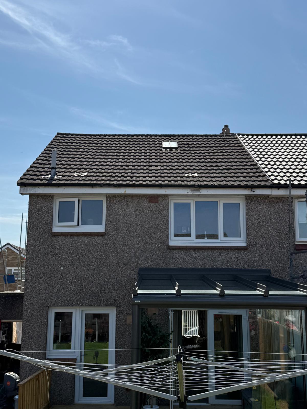 Roof Coating Project — Before