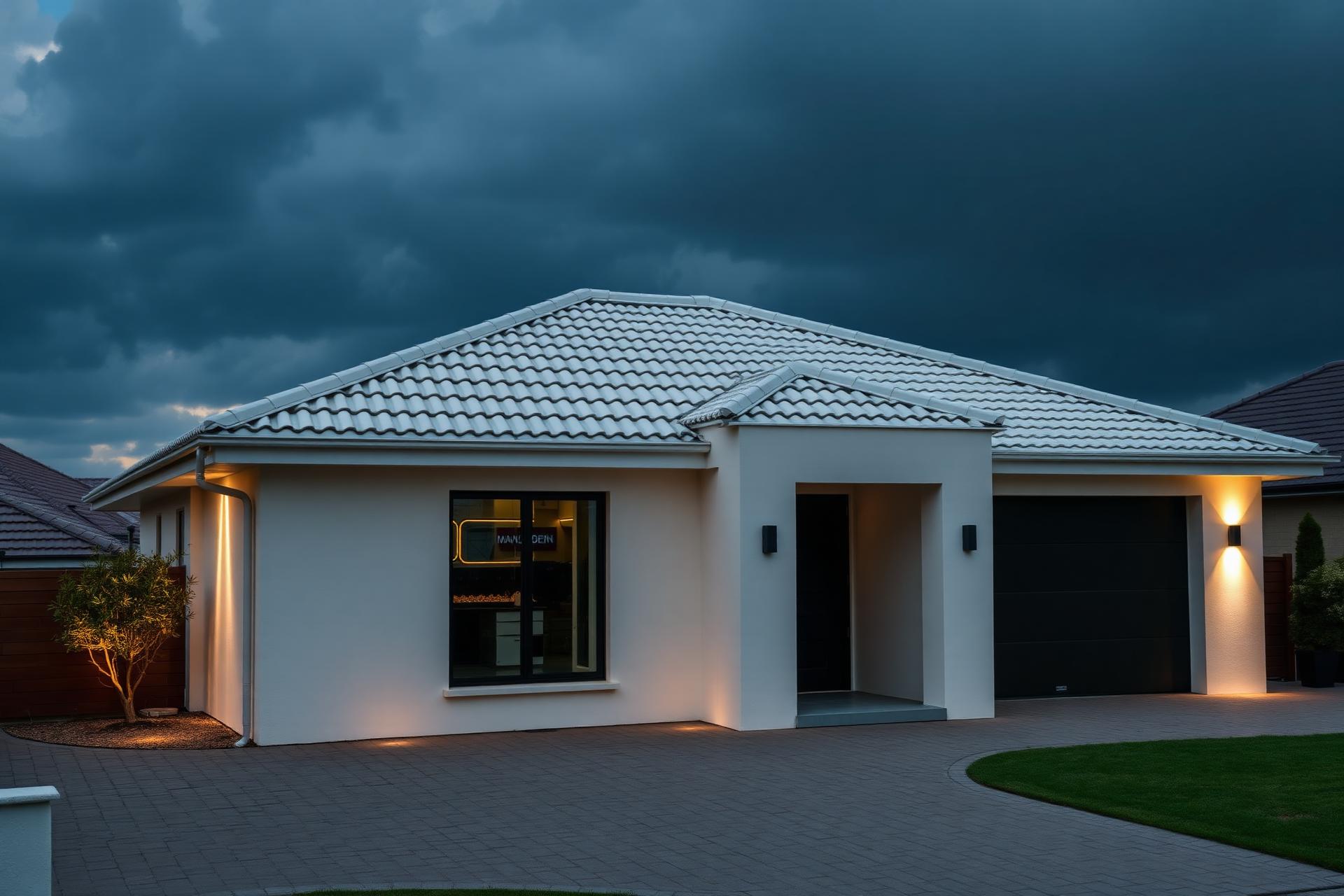 Beautifully refurbished home with coated roof and walls